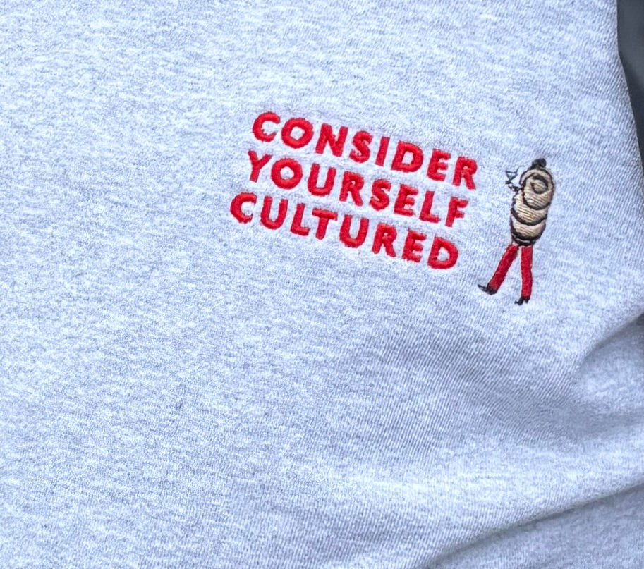 Consider Yourself Cultured V-Neck Sweatshirt